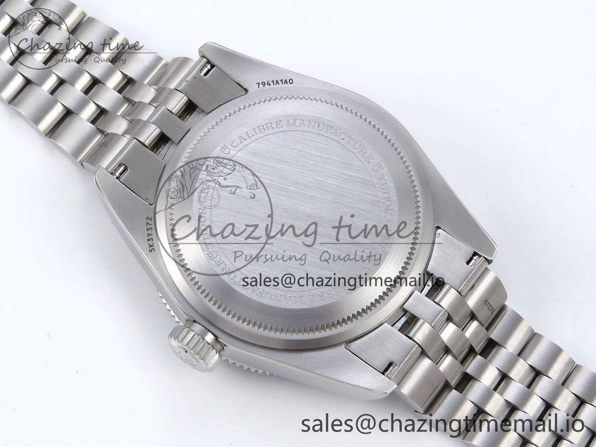FlexibleFit Heritage Black Bay 41mm SS ZF 1:1 Best Edition Black Dial on SS Bracelet A 9735
