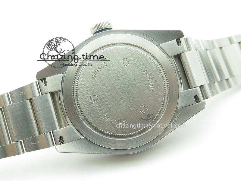EasyMatch Heritage Black Bay Black ZF 1:1 Best Edition On SS Bracelet A 9796