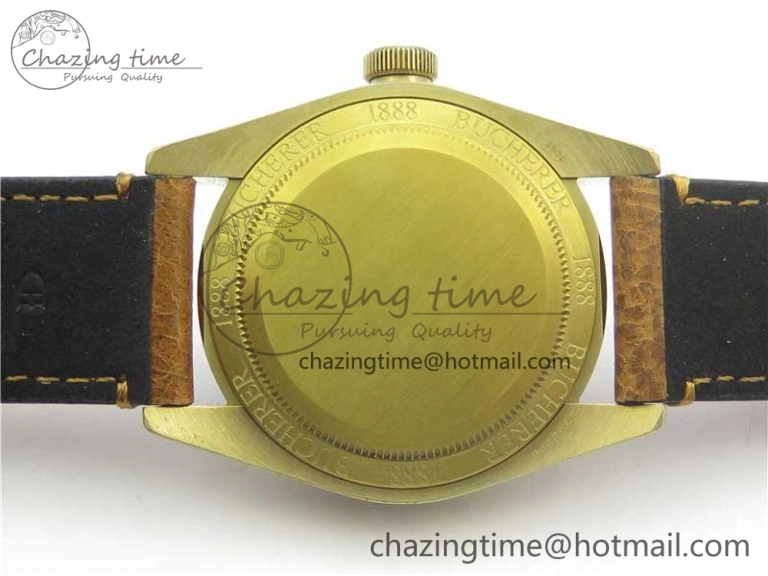Practical Heritage Black Bay Bronze Blue XF 1:1 Best Edition on Aged Brown Leather Strap A5612 V3 (Free Nato Strap) 9758