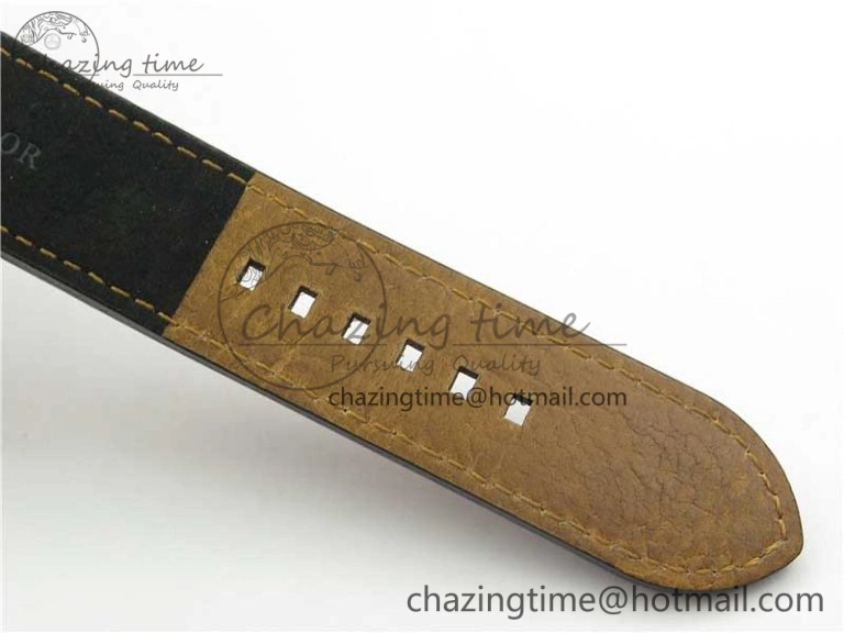 Practical Heritage Black Bay Bronze Blue XF 1:1 Best Edition on Aged Brown Leather Strap A5612 V3 (Free Nato Strap) 9758