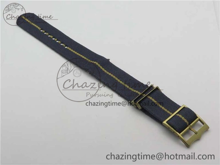 Practical Heritage Black Bay Bronze Blue XF 1:1 Best Edition on Aged Brown Leather Strap A5612 V3 (Free Nato Strap) 9758