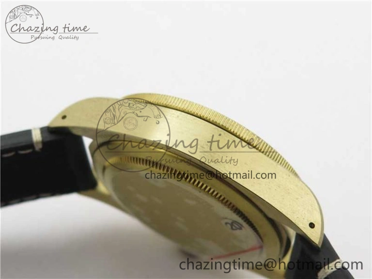 Affordable Heritage Black Bay Bronze Gray XF 1:1 Best Edition on Leather Strap A5612 (Free Nylon Strap) 9760