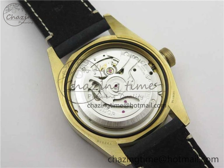 Affordable Heritage Black Bay Bronze Gray XF 1:1 Best Edition on Leather Strap A5612 (Free Nylon Strap) 9760
