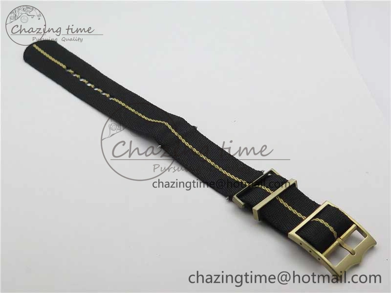 Affordable Heritage Black Bay Bronze Gray XF 1:1 Best Edition on Leather Strap A5612 (Free Nylon Strap) 9760