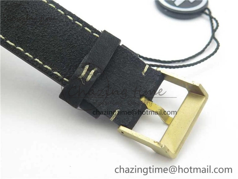 Effortless Heritage Black Bay Bronze Gray ZF 1:1 Best Edition on Leather Strap A 9759