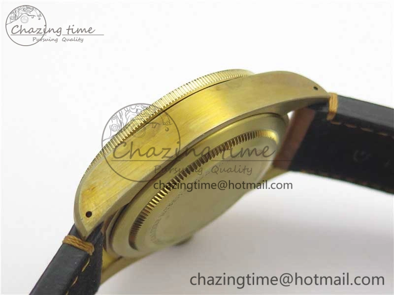 Heritage Black Bay Bronze XF 1:1 Best Edition on Brown Leather Strap A5612 V5  (Free Nato Strap) Compact 9762