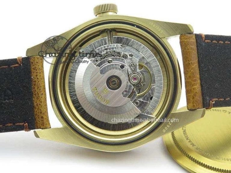 Breathable Heritage Black Bay Bronze ZF 1:1 Best Edition On Aged Brown Leather Strap A2824 V 9783