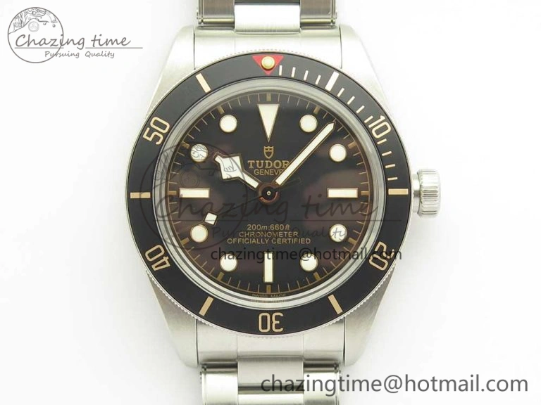 Thermal Heritage Black Bay Fifty-Eight 39mm SS ZF 1:1 Best Edition Black Dial on SS Bracelet A2824 V 9763