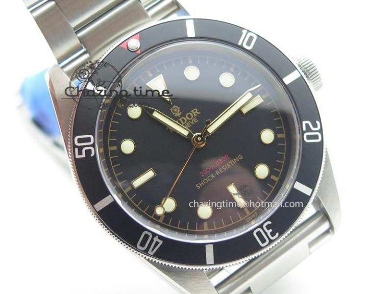 Packable Heritage Black Bay One Limited Edition ZF 1:1 Best Edition On SS Bracelet A 9793