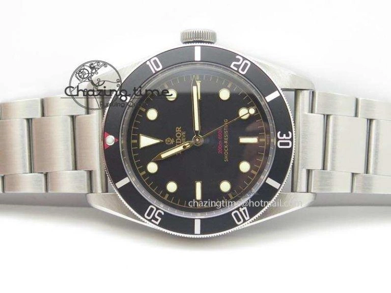 Packable Heritage Black Bay One Limited Edition ZF 1:1 Best Edition On SS Bracelet A 9793