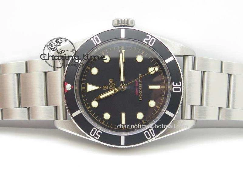 Packable Heritage Black Bay One Limited Edition ZF 1:1 Best Edition On SS Bracelet A 9793
