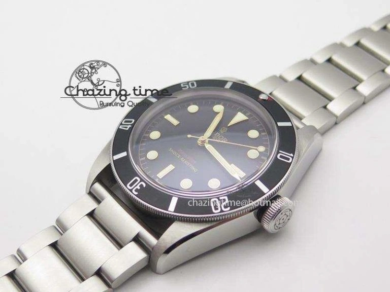 Packable Heritage Black Bay One Limited Edition ZF 1:1 Best Edition On SS Bracelet A 9793
