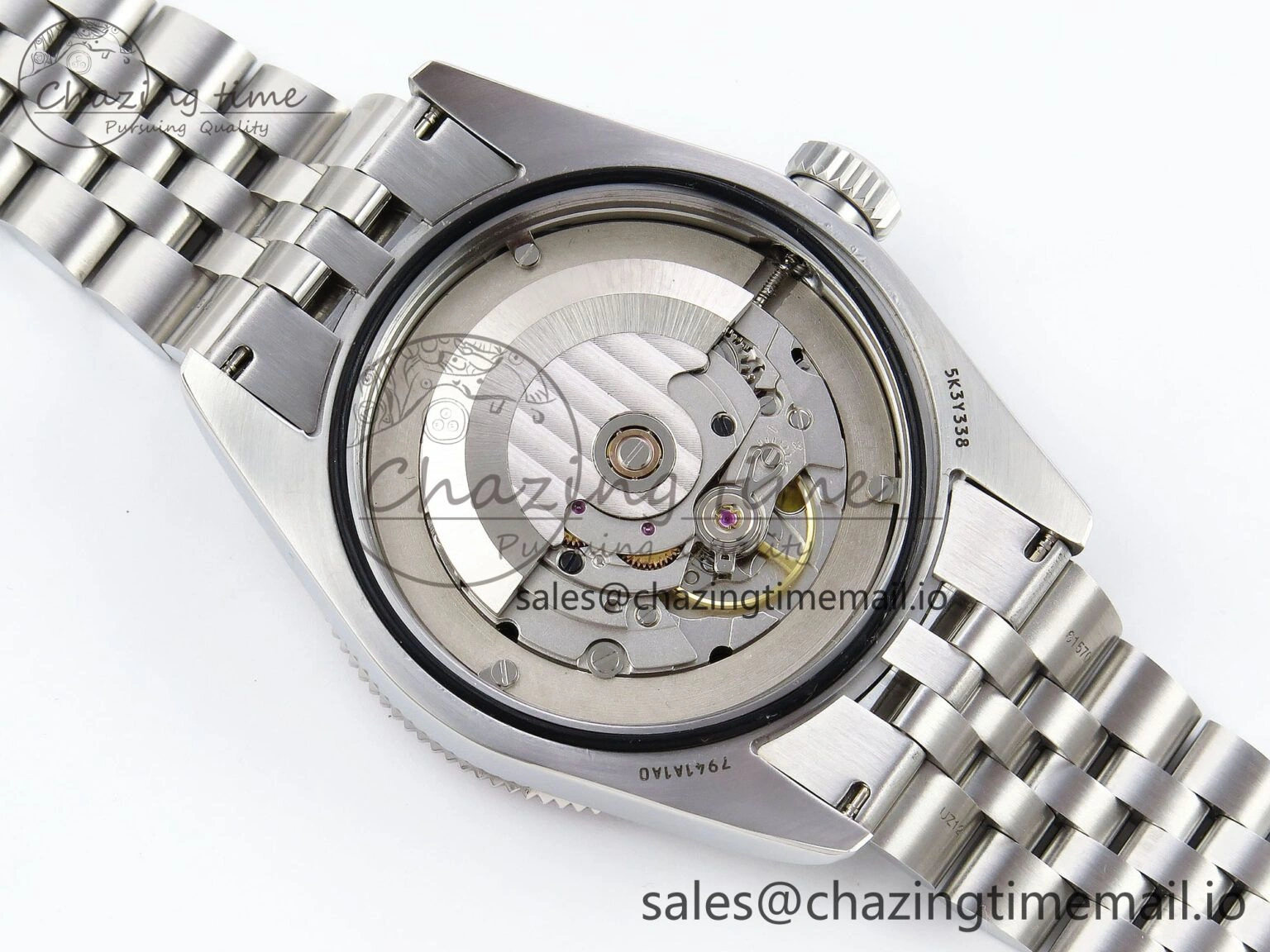 Functional Heritage Black Bay Red Bezel ZF 1:1 Best Edition on SS Jubilee Bracelet A 9736