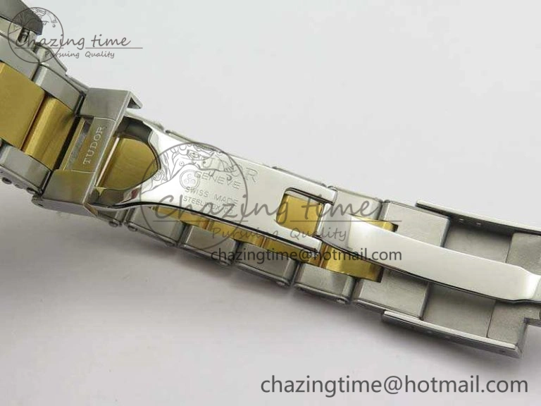 ZipUp Heritage Black Bay SS YG 2017 ZF 1:1 Best Edition Gold Dial On SS Bracelet A 9770