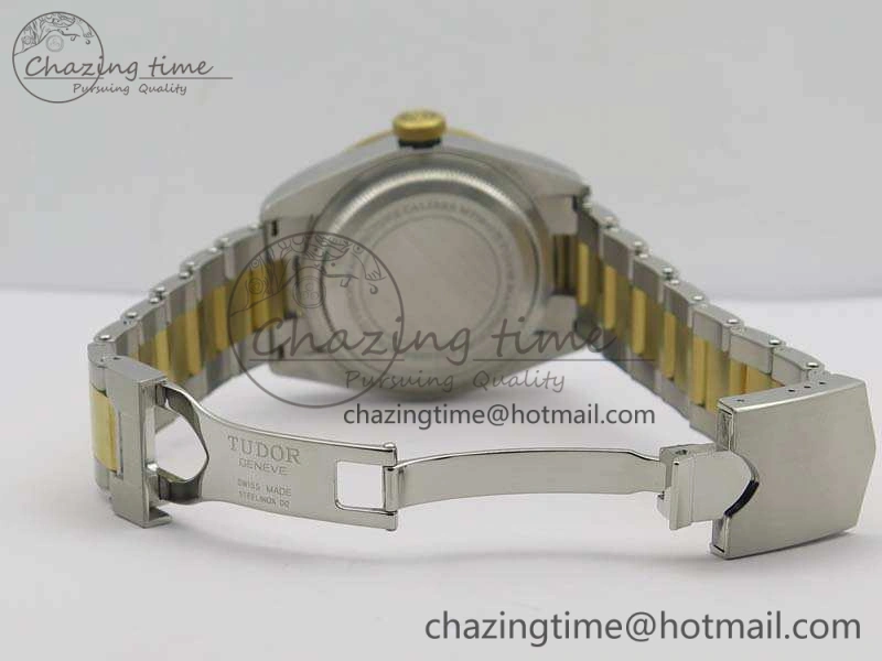 ZipUp Heritage Black Bay SS YG 2017 ZF 1:1 Best Edition Gold Dial On SS Bracelet A 9770