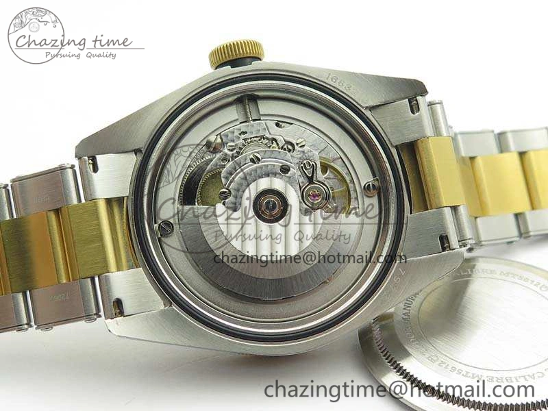 ZipUp Heritage Black Bay SS YG 2017 ZF 1:1 Best Edition Gold Dial On SS Bracelet A 9770