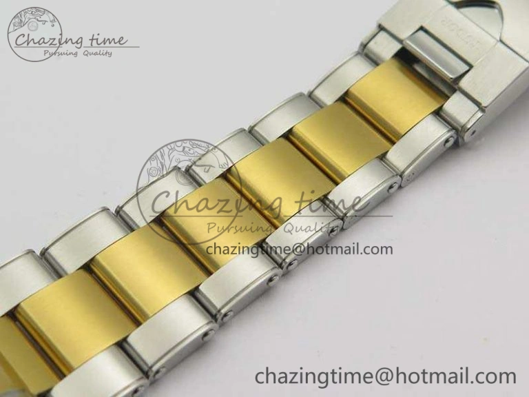 ZipUp Heritage Black Bay SS YG 2017 ZF 1:1 Best Edition Gold Dial On SS Bracelet A 9770