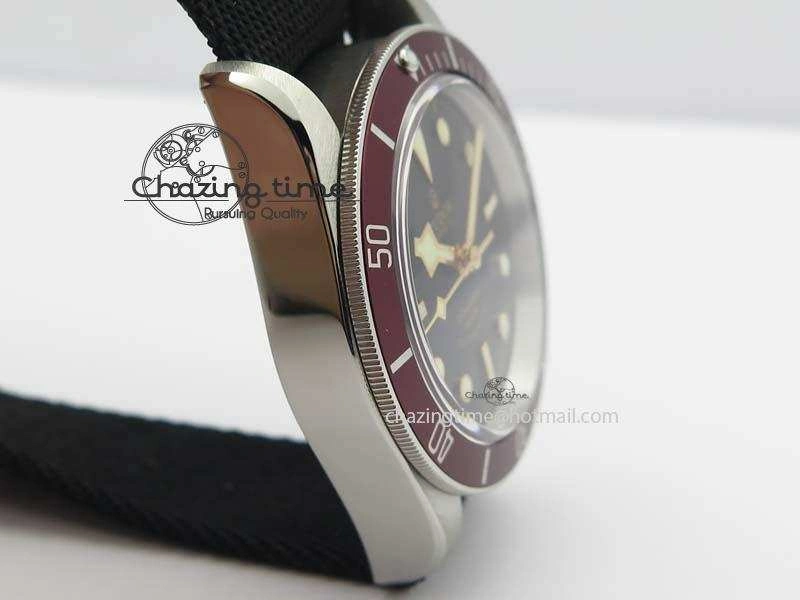 Heritage Black Bay ZF 1:1 Best Edition On Nato Strap A2824 V4 ( Free SS Bracelet ) WellDesigned 9784
