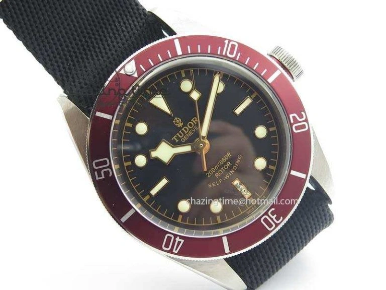 Heritage Black Bay ZF 1:1 Best Edition On Nato Strap A2824 V4 ( Free SS Bracelet ) WellDesigned 9784