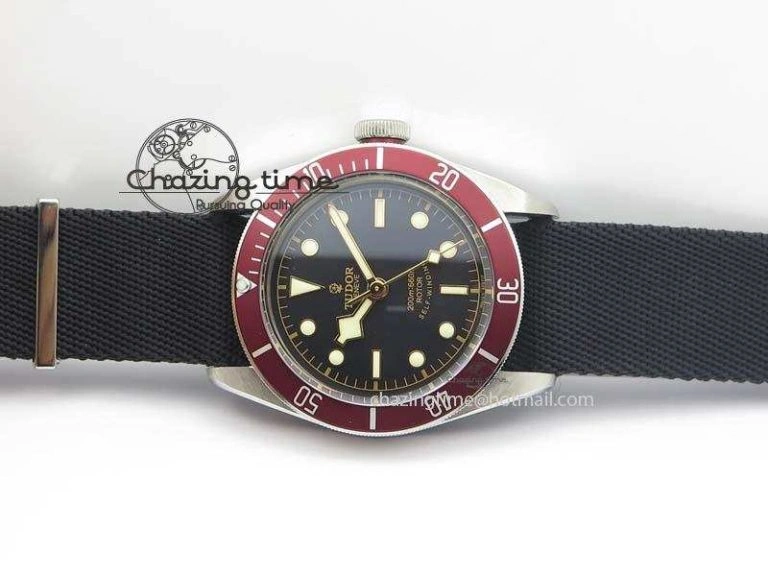 Heritage Black Bay ZF 1:1 Best Edition On Nato Strap A2824 V4 ( Free SS Bracelet ) WellDesigned 9784