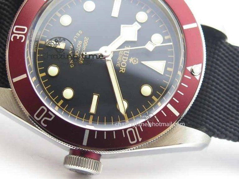 Heritage Black Bay ZF 1:1 Best Edition On Nato Strap A2824 V4 ( Free SS Bracelet ) WellDesigned 9784