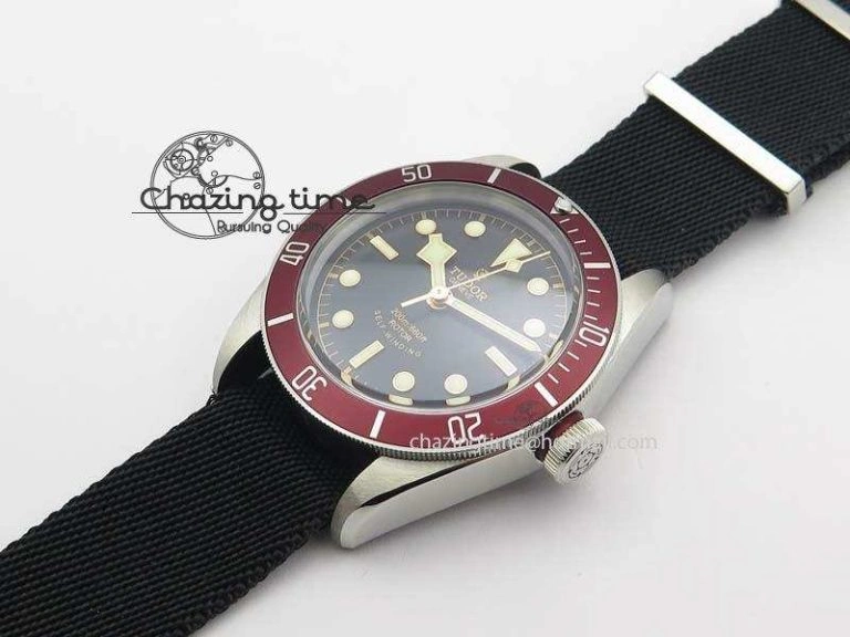 Heritage Black Bay ZF 1:1 Best Edition On Nato Strap A2824 V4 ( Free SS Bracelet ) WellDesigned 9784