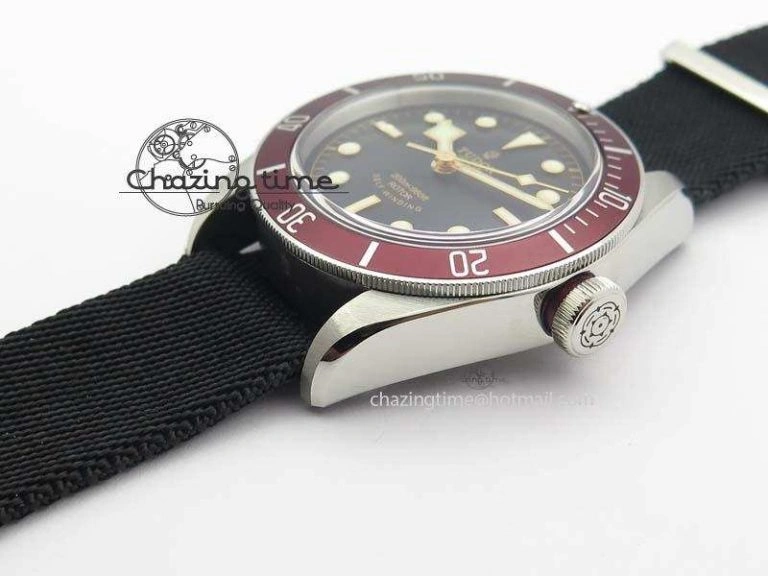 Heritage Black Bay ZF 1:1 Best Edition On Nato Strap A2824 V4 ( Free SS Bracelet ) WellDesigned 9784