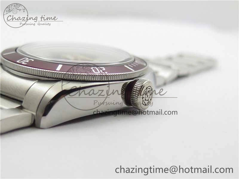 Colorful Heritage Black Bay ZF 1:1 Best Edition on Bracelet A2824 ( Red ) 9755