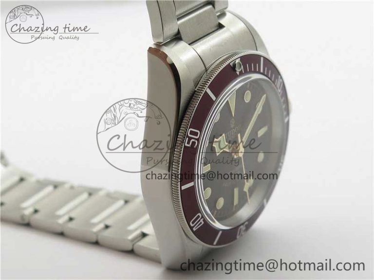 Colorful Heritage Black Bay ZF 1:1 Best Edition on Bracelet A2824 ( Red ) 9755