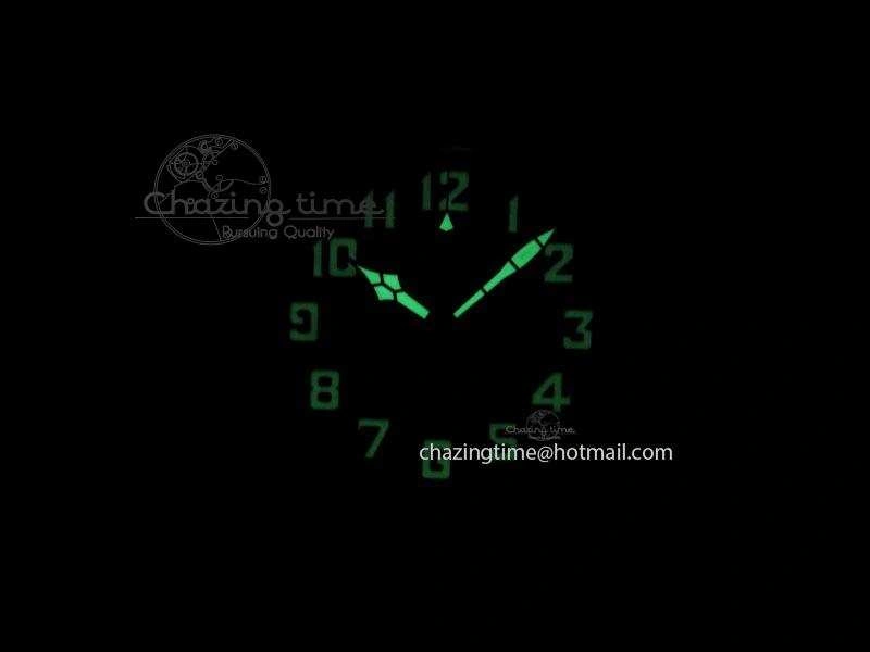 Youthful Heritage Pilot Ton-Up Aged SS Case V6F 1:1 Best Edition On Green Nubuck Strap A 10037