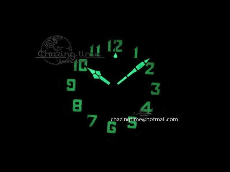 FlexibleFit Heritage Pilot Ton-Up RG Case Gray Dial On Green Leather Strap Jap Quartz 10034
