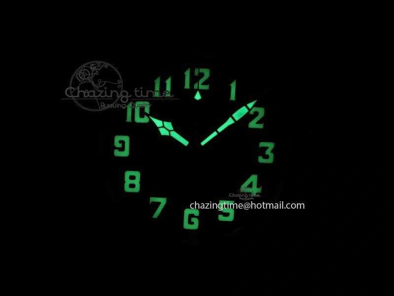 FlexibleFit Heritage Pilot Ton-Up RG Case Gray Dial On Green Leather Strap Jap Quartz 10034