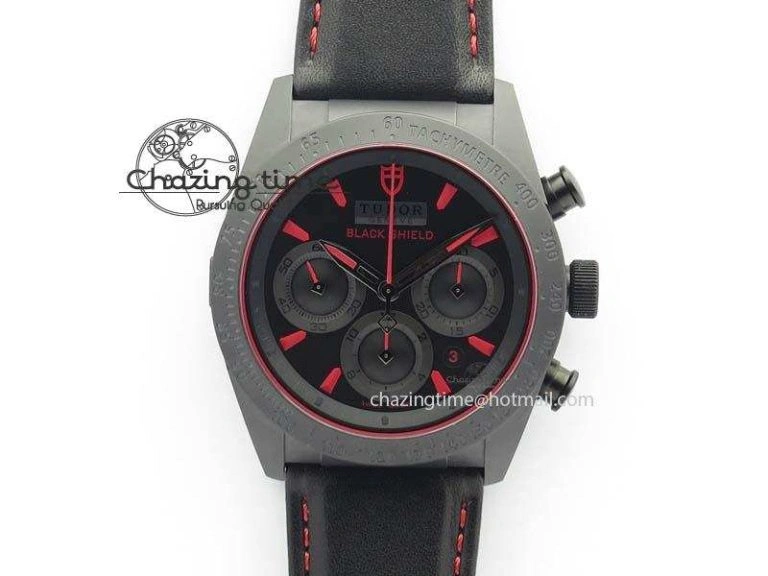 Heritage Ranger SS Black Dial on Brown Leather Strap A QuickDry 9801
