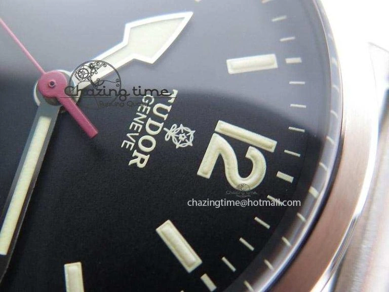 Heritage Ranger SS V6F 1:1 Best Edition Black Dial on SS Bracelet A2824 V Contemporary 9799