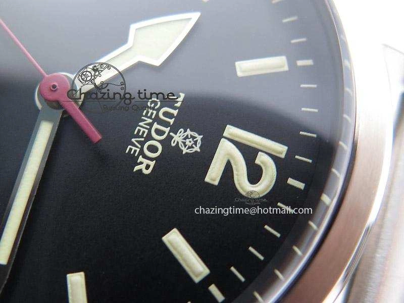 Heritage Ranger SS V6F 1:1 Best Edition Black Dial on SS Bracelet A2824 V Contemporary 9799