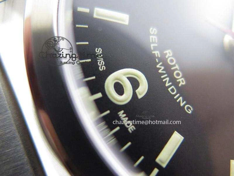 Heritage Ranger SS V6F 1:1 Best Edition Black Dial on SS Bracelet A2824 V Contemporary 9799