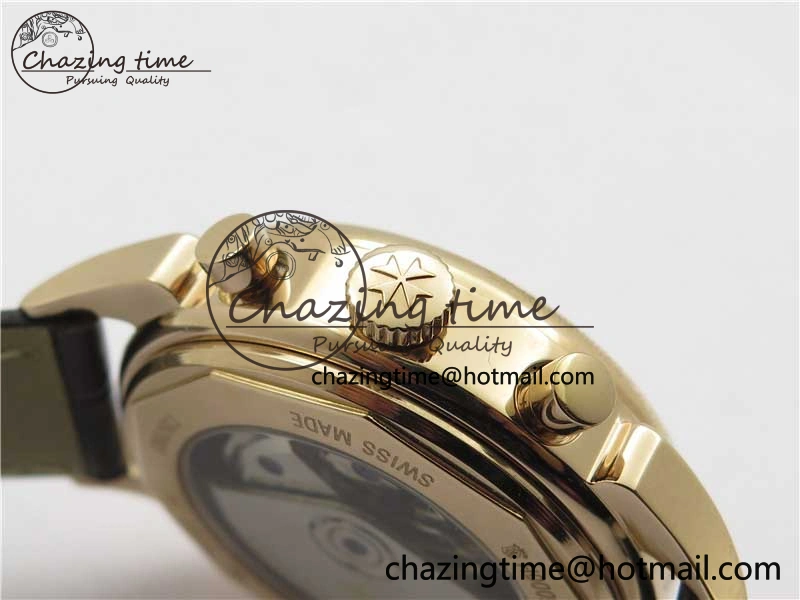 Historiques 5000H RG AIF White Dial on Brown Leather Strap A SportInspired 9912