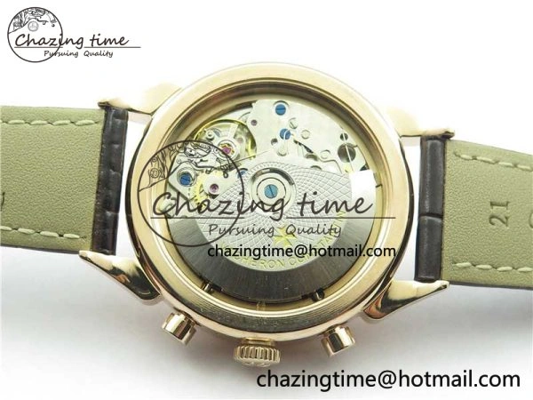 Historiques 5000H RG AIF White Dial on Brown Leather Strap A SportInspired 9912