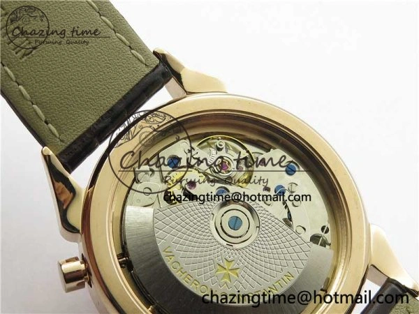 Historiques 5000H RG AIF White Dial on Brown Leather Strap A SportInspired 9912