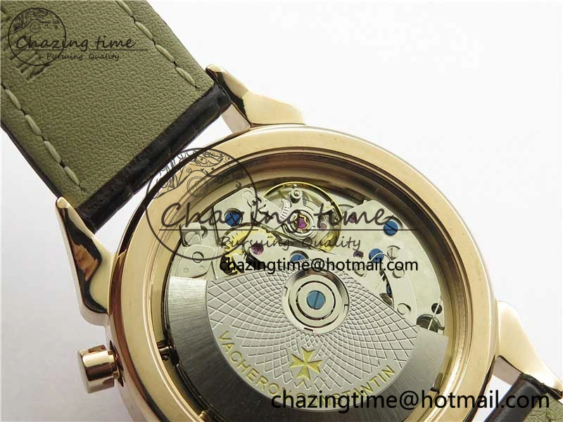 Historiques 5000H RG AIF White Dial on Brown Leather Strap A SportInspired 9912