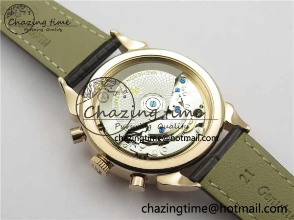 Historiques 5000H RG AIF White Dial on Brown Leather Strap A SportInspired 9912