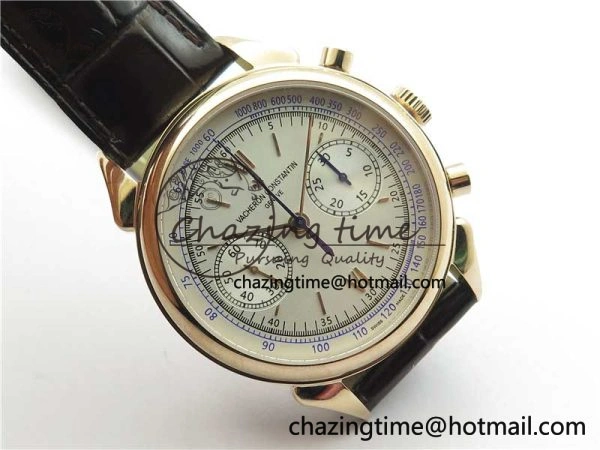Historiques 5000H RG AIF White Dial on Brown Leather Strap A SportInspired 9912