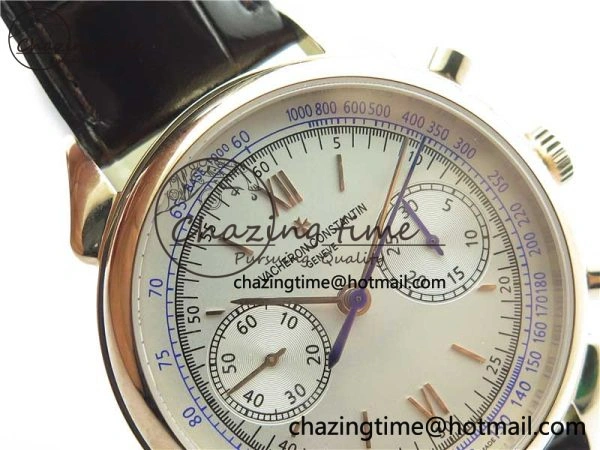 Historiques 5000H RG AIF White Dial on Brown Leather Strap A SportInspired 9912