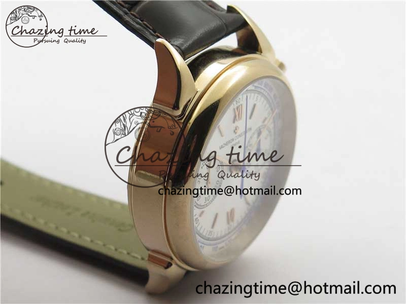 Historiques 5000H RG AIF White Dial on Brown Leather Strap A SportInspired 9912