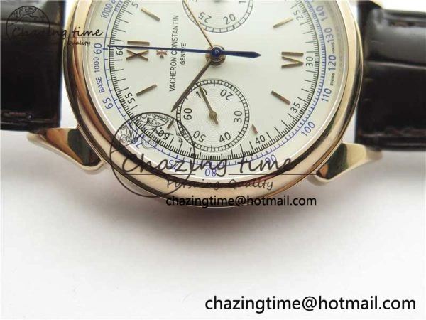 Historiques 5000H RG AIF White Dial on Brown Leather Strap A SportInspired 9912