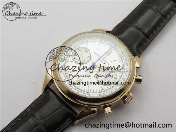 Historiques 5000H RG AIF White Dial on Brown Leather Strap A SportInspired 9912