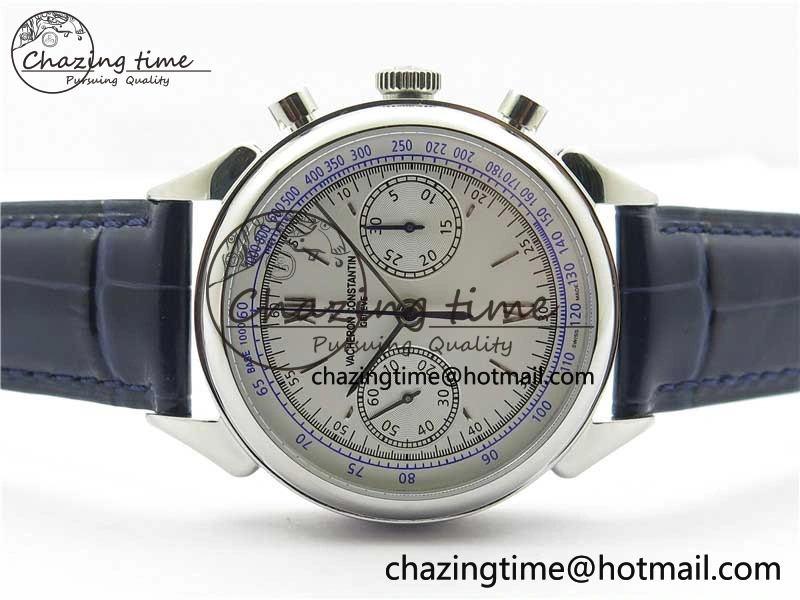 Historiques 5000H SS OXF White Blue Dial on Blue Leather Strap A FashionForward 9911