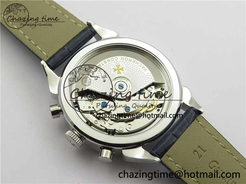 Historiques 5000H SS OXF White Blue Dial on Blue Leather Strap A FashionForward 9911