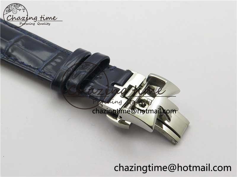 Historiques 5000H SS OXF White Blue Dial on Blue Leather Strap A FashionForward 9911