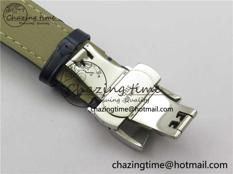 Historiques 5000H SS OXF White Blue Dial on Blue Leather Strap A FashionForward 9911